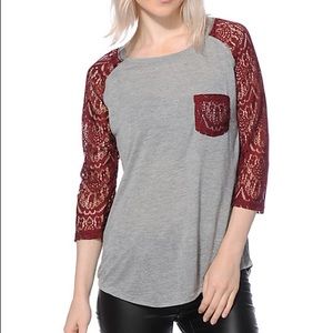 Empyre Lace Pocket Top